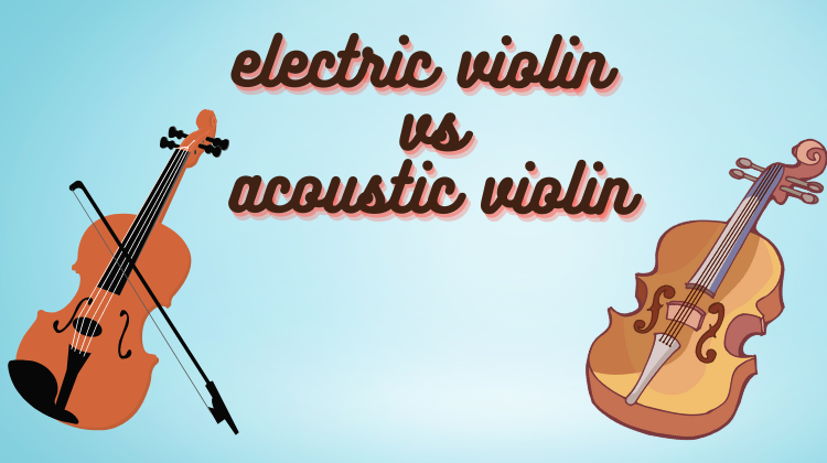 electric violin acoustic violin