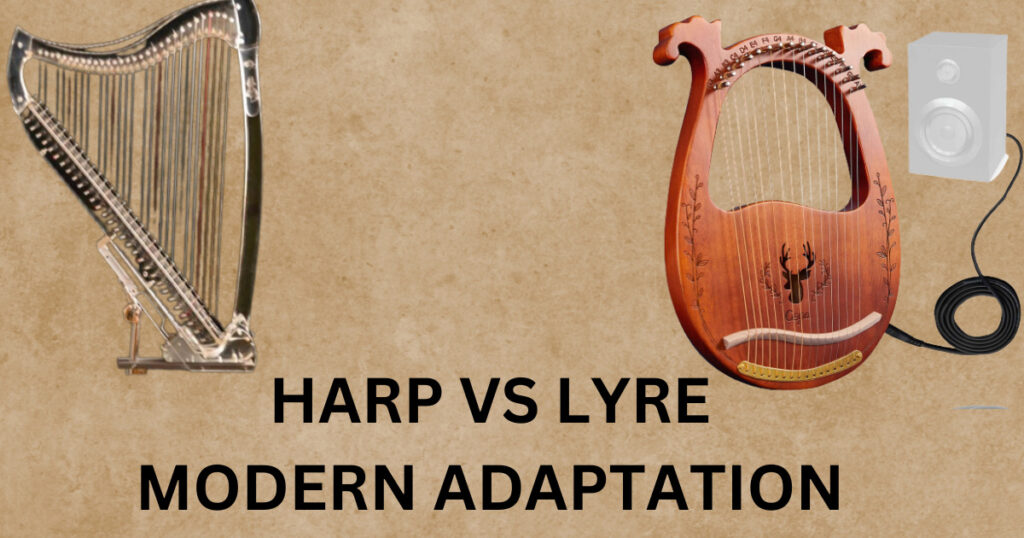 harp vs lyre
